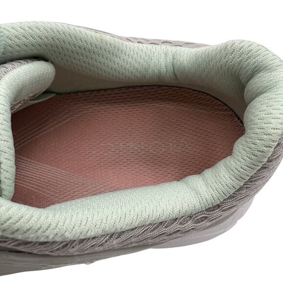 Vionic Berlin Womens 8.5  Gray Mint Mesh Athletic Slip On Sneakers Running Shoes - Picture 10 of 13